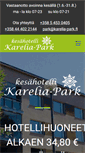 Mobile Screenshot of karelia-park.fi